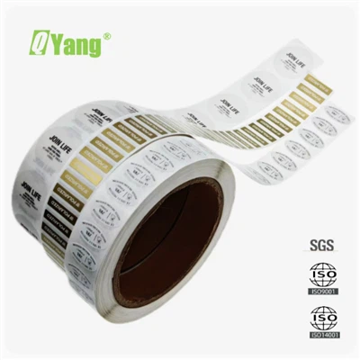 ฉลากแบบมีกาวในตัวกับสติกเกอร์ต่างกันอย่างไร?
